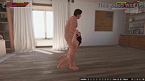 Ethan VS Kiara in NAKED FIGHT with FUCKING and LICKING!