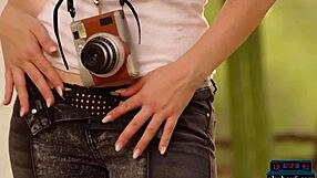 Naturally Curvy Blonde Milf Taking Selfies