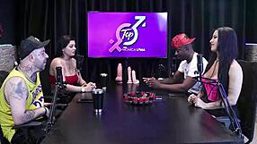 Bizarre scat moment with strong pussy smell