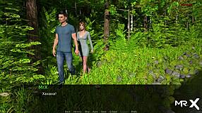 dusklight manor scene with lots of cum