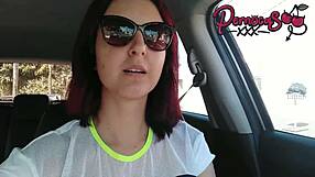 Uber driver in Uberlândia picks up softcore solo passenger