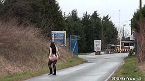 hey fat emma, flashing that bbw body outdoors for voyeurs?