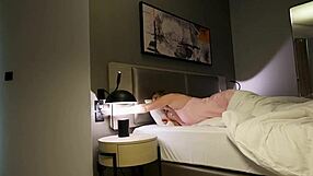 Stepmom and son go wild with crazy doggystyle in hotel