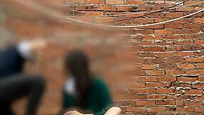 public encounter behind classrooms at federal school with mexican students part 1