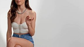 Petite brunette maya woulfe orgasms solo