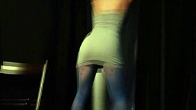 Hot redhead sub and dom dive into wild lezdom BDSM!