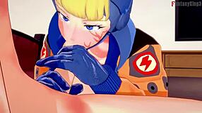 wattson having intense sex in apex legends fantasy hentai!