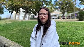 Claire P Prepares for Intense Anal Session