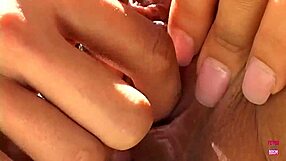 brunette bride with latex heels gets veil covered