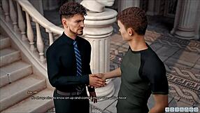 In Lus Academy Ep 5, teens engage in intense gangbang with blowjobs and big tits