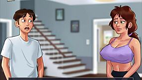 Sultry visual novel adventure in the world of Summertime Saga