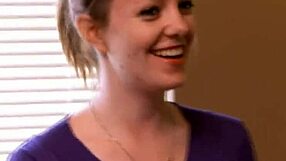 redhead couple decides to heat up their reality with a daring threesome plan