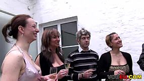 Deutsche Gangbang Explodes with Wild Group Action