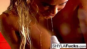 Sexy Shyla Stylez Performs Rare Erotic Solo Masturbation