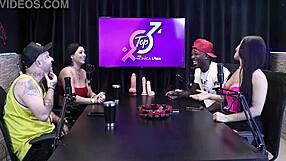 Bizarre scat moment with strong pussy smell