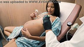 Dayanara Gets Help Milking Pregnant Tits