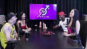 Bizarre scat moment with strong pussy smell