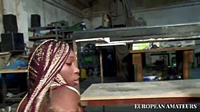 Black and white girls enjoy double penetration with two guys in homemade fun