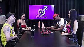 Bizarre scat moment with strong pussy smell