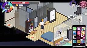 alice the whore experiences hard sex while wife gets fucked in front of husband in hentai game part 5