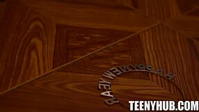 Ameena Green says, 'I only have eyes for you,' while getting a blowjob and creampie from Rion King.