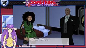 ג'ינג'ית 18+ עם חזה ותחת ענק משחקת משחק סקסי