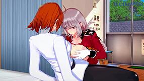 florence nightingale meltryllis gudako intense futanari sex fate grand order hentai