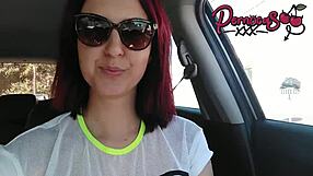 Uber driver in Uberlândia picks up softcore solo passenger