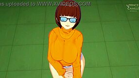 Velma Dinkley Uses Her Tight Pussy To Solve Mysteries