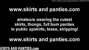 want to see my new panties under this skirt?