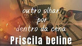 Priscila Beline Bent Over For Ass Licking And Blowjob