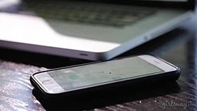 Adriana and Megan squirt hotly