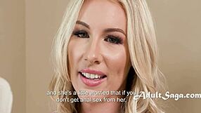 Wife's Friend Bunny Madison Opens Backdoor Hard