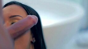 CFNM Blowjob Mastery from Experienced Brunette Milf