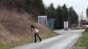 hey fat emma, flashing that bbw body outdoors for voyeurs?