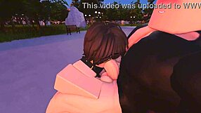 Shemale Antonela Chan endures passion and pain in anime hentai!