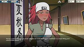 Naruto hentai with 75 naked ninja babes in action