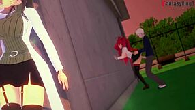 personal-neutral: teacher hides little secret in fantasy anime trailer