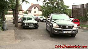 i bound my sub in bondage for european threeway domination