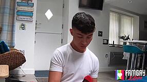 Oh My! Kendrick Thomas Gives James Keresford A Wild Foot Massage!