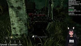 Vtuber lewdneko spanked in dbd