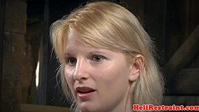 Bound Sub Suspended By Her Maledom Master With Toys And Bondage