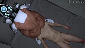 Haydee dominates with curvy body in 3D face sitting parody
