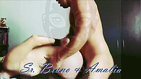 Submissive Amalia Gets Fucked Hard And Eats Her Cum