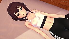 Is Megumin Too Hot in Sportswear for This Uncensored Hentai 3D Fuck?