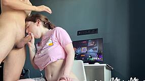 overwatch gaming tutorial with juicy ass and tight pussy riding