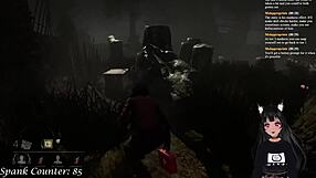 Vtuber lewdneko spanked in dbd