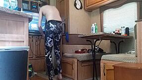 Are you camping alone with your twink friend for some gay fun?