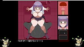 hentai game pixel game cojiendo en la escuela con una zorra tetona