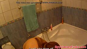 i bend european sweetie over in bathrom doggystyle